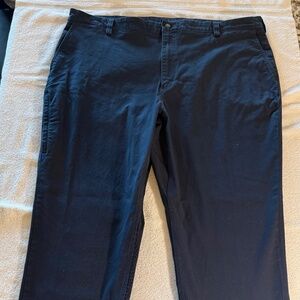 Duluth Trading Flex Ballroom Relax Fit Pants 44 x 30 - NAVY